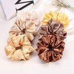Scrunchies Manufacturer - Wholesale Large XXXL Stretchy Glossy Satin
