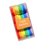 Hair Ties Set Manufacturer - 3.5CM Organizer Square Box Small Ring No Hurt Seamless