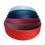 Headband Manufacturer - Wholesale 4cm Wide Ladies Girls No Slip Lined Ribbon Fabric