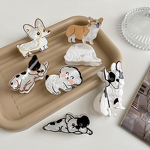 Hair Clips Manufacturer - Wholesale Cartoon Puppy Cute Corgi French Bulldog Dog