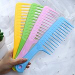 Hair Comb Manufacturer - Wholesale Hair Cutting Salon Big Plastic Wide Tooth