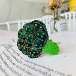 Hair Clamp Manufacturer - Medium Cabbage Funky Pumpkin Rhinestone Acetate Food Mushroom