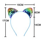 Headband Manufacturer - Fashion Flip Fish Scale Headband Children's Holiday Cartoon