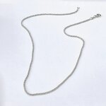 Necklace Manufacturer - 2mm Thick Simple Designs Rope Chocker Copper 18k Gold Plated