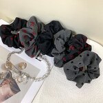 Hair Ties Manufacturer - Wholesale Elastic Strong Yoga Mat Stripe Heart Bow Polka Dot