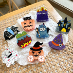 Hair Claw Manufacturer - Original Halloween Pumpkin Acrylic 5cm Sweet Magic Hat