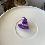 Hair Clip Manufacturer - Halloween Ins Advanced Acrylic Eye Bling Small Bat Skull