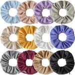 Hair Ties Manufacturer - Bulk Corduroy Striped Storage Ponytail Holder Gingham Zip