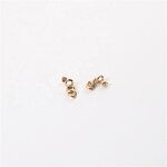 Earrings Manufacturer - New High End Waterproof Hypoallergenic Stainless Steel 18K Gold