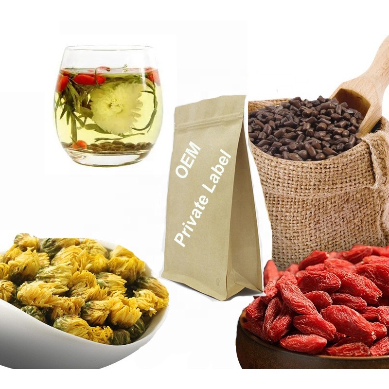 Eye Bright Tea Factory - OEM Free Sample Cassia Seeds Chrysanthemum Flower