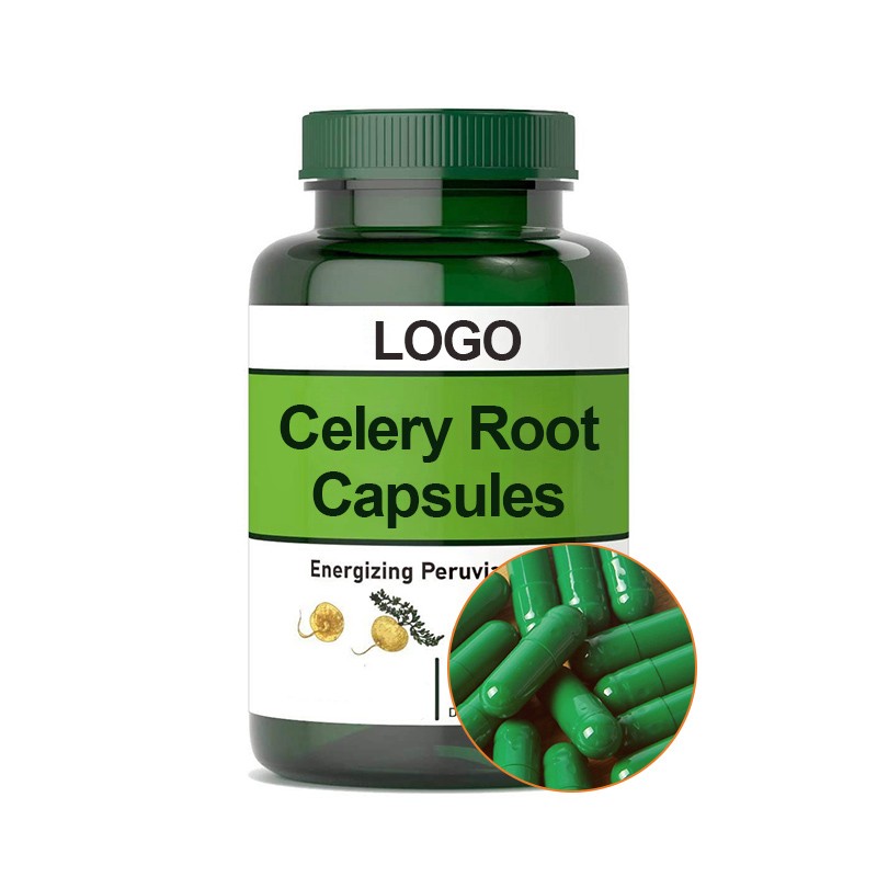Apigenin Capsules Factory - OEM Dried Celery Root Powder Hard Capsule