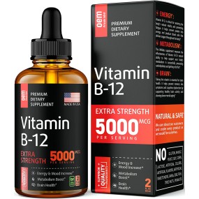 Vitamin B12 Drops Manufacturer - ODM OEM Vegan Cyanocobalamin Supplement