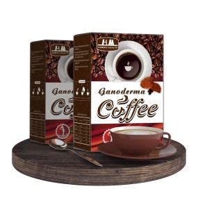 Mushroom Coffee Powder Factory - Factory Supply Reishi Ganoderma Instant Blend