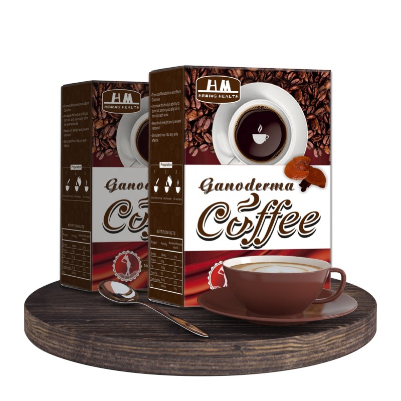 Mushroom Coffee Powder Factory - Factory Supply Reishi Ganoderma Instant Blend