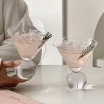 Cocktail Cup Manufacturer - Modern Crystal Ball Base Creative Luxury Decorative Martini for Home Party