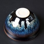 Ceramic Tea Cup Manufacturer - Glaze Kiln Change Jianzhan 4 oz Chinese Kungfu Teacup