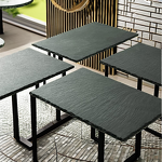 Slate Cheese Platter Manufacturer - Customize Black Tray Natural Rock Stone Serving for Sushi Restaurant Dinner