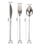 Stainless Steel Flatware Set Manufacturer - Unique Mirror Polished for Home Dinnerware