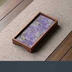 Wood Tea Tray Set Manufacturer - Antique Walnut Retro Kung Fu Inspired Serving for Tea & Coffee Utensils Storage