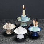 Ceramic Incense Burner Manufacturer - Home Decorative Palo Santo Sticks Candle Holder for Burning White Sage