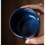 Ceramic Coffee Cup Manufacturer - Japanese Style Kiln Change Porcelain Latte Mugs Without Handle