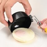 Stainless Steel Egg Poacher Manufacturer - Eco-Friendly Non-Stick Food Grade Round Collapsible for Home Kitchen