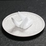 Ceramic Jewelry Tray Manufacturer - White Hand Shape Disc Sage Peruvian Wood Holy Wood Incense for Home Decorations