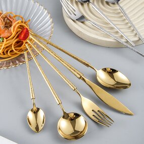 Stainless Steel Flatware Set Manufacturer - Unique Mirror Polished for Home Dinnerware