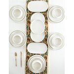 Porcelain Dinner Set Manufacturer - Top Quality White Glazed Ceramic Dessert Dishes Soup Bowls Home