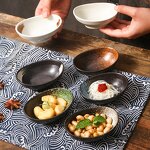 Ceramic Snack Dish Manufacturer - Retro Japanese Double Vintage Exquisite Small Taste Seasoning Sauce Serving Bowl