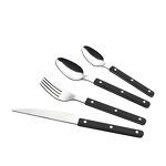 Stainless Steel Flatware Set Manufacturer - Luxury Willow Nail Clip Handle Mirror Knife Spoon for Restaurants
