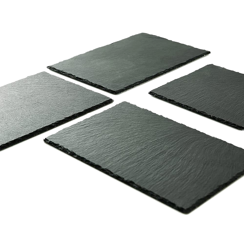 Slate Cheese Platter Manufacturer - Customize Black Tray Natural Rock Stone Serving for Sushi Restaurant Dinner