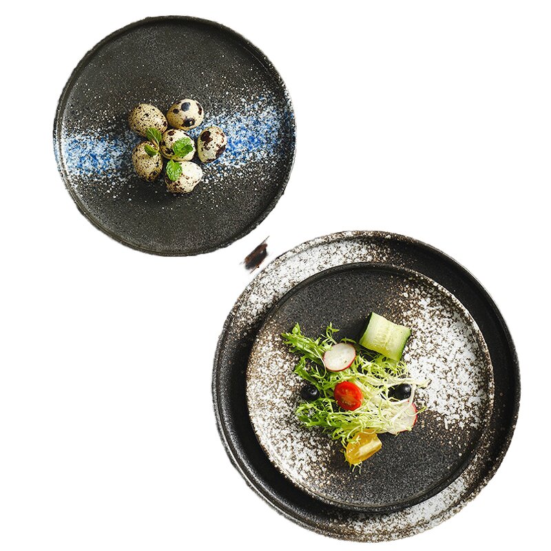 Porcelain Ceramic Steak Plate Manufacturer - Wholesale Eco-Friendly Matte Crockery Stoneware for Restaurant Dinnerware