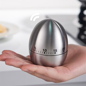 Kitchen Timer Manufacturer - Mechanical Modern Apple Egg Reminder Alarm Clock Cooking Shower Study Stopwatch Countdown