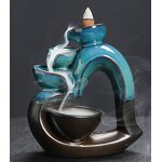 Ceramic Incense Burner Manufacturer - Valentine's Day Gifts Inverted Heart Shape Reverse Flow