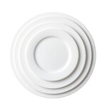Porcelain Plate Manufacturer - Custom Logo Printed White 8 Inch Eco-Friendly for Party Home Restaurants Hotels