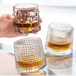 Whiskey Glass Manufacturer - Lead-Free Clear Cocktail Rock Custom Logo Old Fashioned Whisky Shot