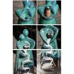 Backflow Incense Burner Manufacturer - Handicraft Hugging Lovers Holder Censer Romantic Waterfall