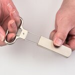 Cork Screw Manufacturer - Personalized Vintage Stainless Steel Two Prong Durable Wine Bottle Opener Corkscrew