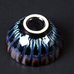 Ceramic Tea Cup Manufacturer - Glaze Kiln Change Jianzhan 4 oz Chinese Kungfu Teacup