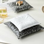Ceramic Serving Plate Manufacturer - Unique Pillow Shaped Sushi Pasta Dessert Salad Cold Dishes for Restaurant Party