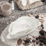 Ceramic Tapas Holder Manufacturer - Fine White Eco-friendly Oyster Shell Shape Minimalist Decorative Tray for Sea Food