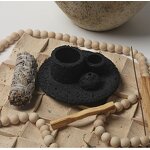 Cement Incense Holder Manufacturer - Sage Burner Smudging Tray for Palo Santo White Sage Holy Wood for Meditation Room