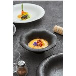 Porcelain Soup Plate Manufacturer - Fancy European Unique Deep Dessert White Ceramic Salad Bowl for Restaurant
