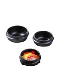 Ceramic Dolsot Bowl Manufacturer - Korean Premium Eco-Friendly Bibimbap Rice Noodle Casserole Kelp Soup with Tray
