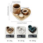 Ceramic Sage Holder Manufacturer - Heart Shape Smudging Tray for Palo Santo White Sage Holy Wood Incense