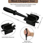 Meat Chopper Manufacturer - Wholesale Non Stick Mix Heat Resistant Nylon Manual Ground Beef Food