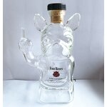 Wine Decanter Manufacturer - Funny French Bulldog Animal Dog Shape Glass Bottle with Cork