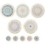 Placemat Manufacturer - Mansura Modern Persian Wind Printed Stroke Cushion Home Kitchen Decorative Meal Insulation Pad