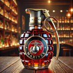 Whiskey Decanter Manufacturer - Unique Grenade Shaped Design for Bar Party Decorations